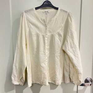 Madewell Swiss Dot Blouse